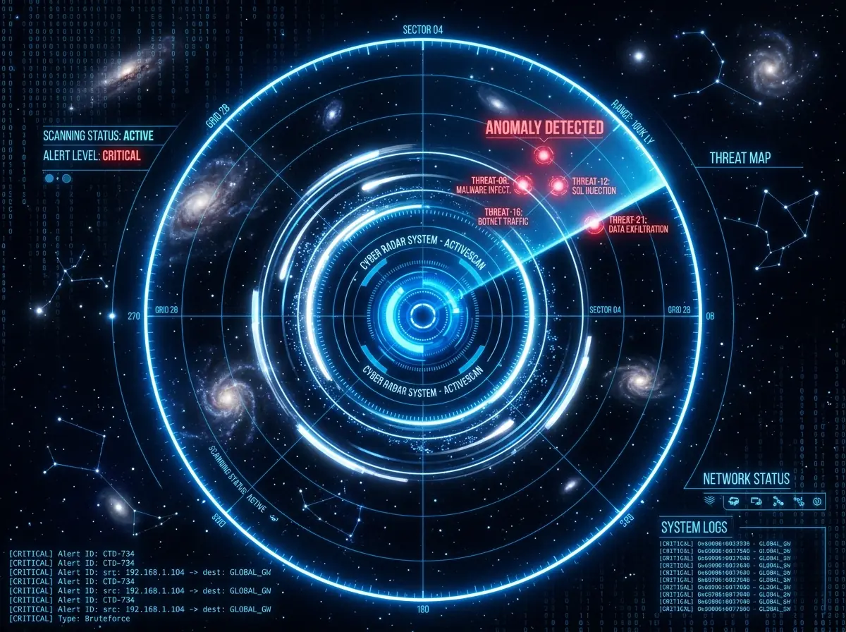 Radar de détection automatique des menaces